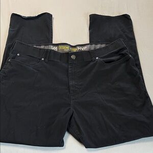 Lee Men's Extreme Motion Black Twill Pants